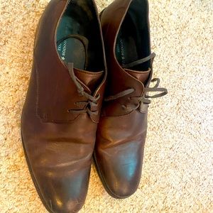 John Varvatos brown leather men’s size 13